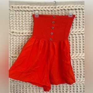 GARAGE Small Orange Jumpsuit / Romper